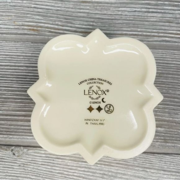 Nwt Vintage Lenox majestic collection royal tortoise trinket box collectible - Picture 8 of 13